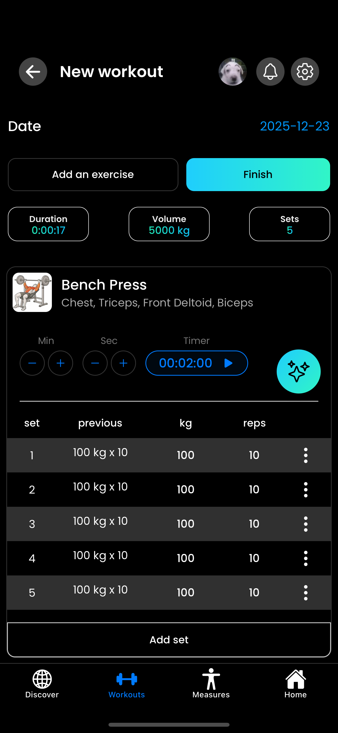 Gainflow Workout Tracker App